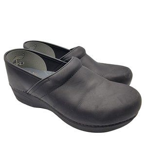 Dansko XP 2.0 Womens 41 Black Waterproof Pull Up Nursing Clogs Size 10.5-11